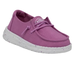 Heydude Hey Dude Wendy Toddler Slub Violet 11 Heydude Hey Dude Wendy Toddler Slub Violet -Shoe Trend Shop 40144 508 WENDYTODDLERSLUBCANVAS VIOLET RIGHTANGLE
