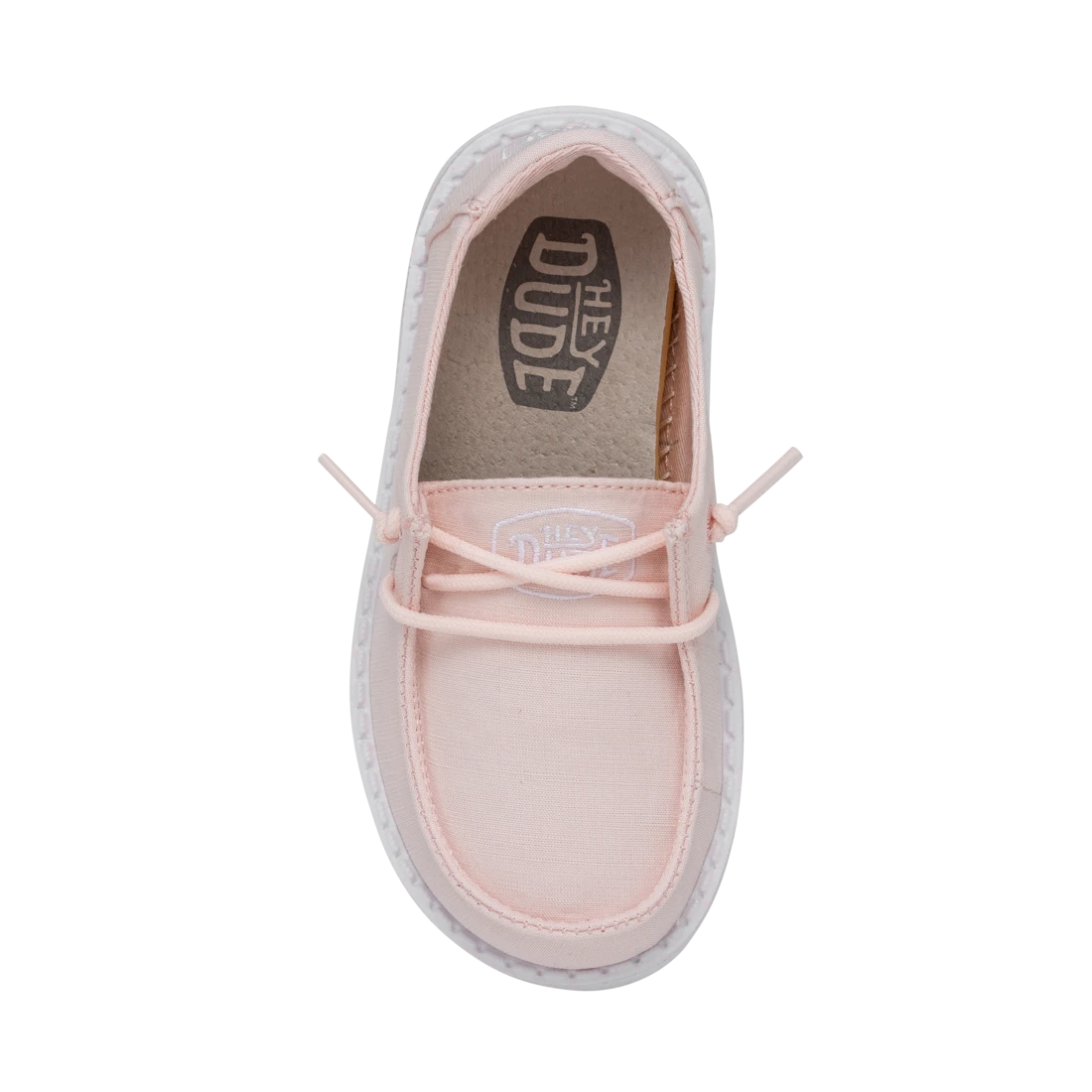 Heydude Hey Dude Wendy Toddler Slub Canvas Pink 7 Heydude Hey Dude Wendy Toddler Slub Canvas Pink - Image 7