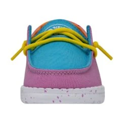 Wendy Toddler Slub Canvas - Color Block -Shoe Trend Shop 40144 9CI WENDYTODDLERSLUBCANVAS COLORBLOCK LEFTFRONT
