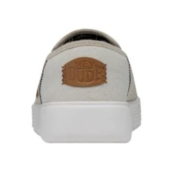 Sunapee Craft - White 12 Sunapee Craft - White -Shoe Trend Shop 40178 100 SUNAPEEMCRAFTLINEN WHITE LEFTBACK