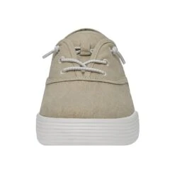 Conway Craft - Taupe 11 Conway Craft - Taupe -Shoe Trend Shop 40179 100 CONWAYMCRAFTLINEN WHITE LEFTFRONT