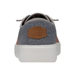 Conway Craft - Red White Blue 12 Conway Craft - Red White Blue -Shoe Trend Shop 40179 6WM CONWAYMCRAFTLINEN REDWHITEBLUE LEFTBACK