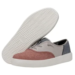 Conway Craft - Red White Blue 10 Conway Craft - Red White Blue -Shoe Trend Shop 40179 6WM CONWAYMCRAFTLINEN REDWHITEBLUE PAIRBOTTOM