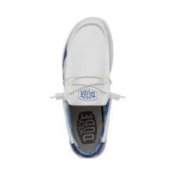 Wally Colorado Watercolor - White -Shoe Trend Shop 40382 100 WALLYCOLORADOWATERCOLOR WHITE LEFTTOP