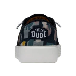 Conway Desert - Navy 12 Conway Desert - Navy -Shoe Trend Shop 40392 410 CONWAYMDESERT NAVY LEFTBACK