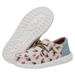 Wally Youth Americana - Flag 8 Wally Youth Americana - Flag -Shoe Trend Shop 40479 1JR WALLYAMERICANAYOUTH FLAG PAIRBOTTOM