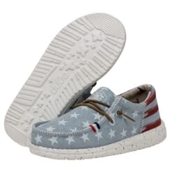 Wally Youth Americana - Denim Star 8 Wally Youth Americana - Denim Star -Shoe Trend Shop 40479 4NR WALLYAMERICANAYOUTH DENIMSTAR PAIRBOTTOM