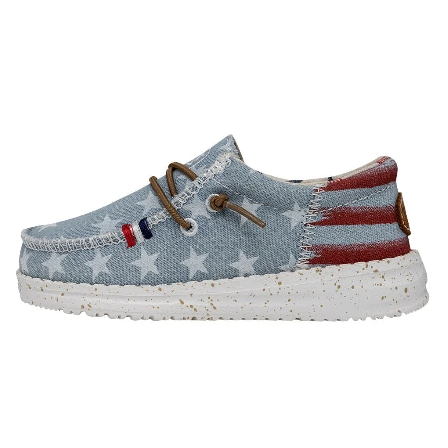 Wally Toddler Americana - Denim Star 1 Wally Toddler Americana - Denim Star