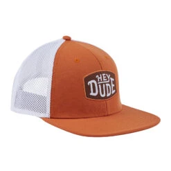 Trucker Cap - Orange 7 Trucker Cap - Orange -Shoe Trend Shop 41004 810 TruckerHat Orange Side