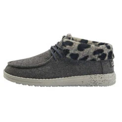 Heydude Hey Dude Britt Cheetah Grey -Shoe Trend Shop BrittGyChea
