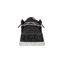 Wally Jersey - Black -Shoe Trend Shop FW23 M 40169 001 WALLY JERSEY BLACK LEFT FRONT