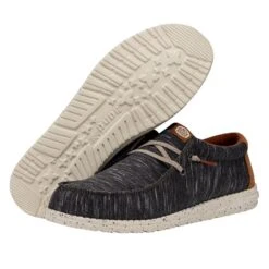 Wally Jersey - Charcoal 8 Wally Jersey - Charcoal -Shoe Trend Shop FW23 M 40169 025 WALLY JERSEY CHARCOAL LEFT PAIROUTSOLE