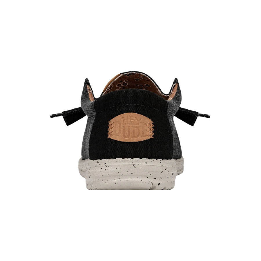 Wally Washed Canvas - Black 5 Wally Washed Canvas - Black - Image 5