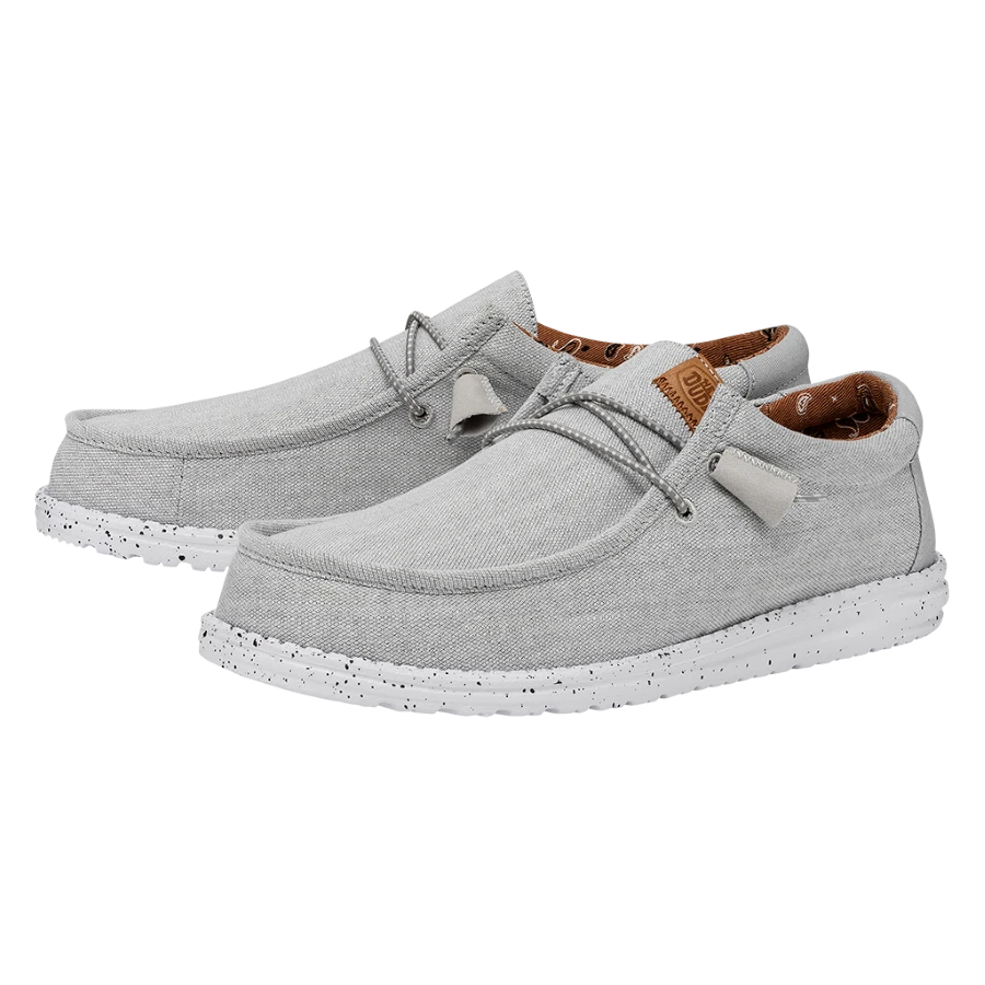 Wally Washed Canvas - Light Grey 2 Wally Washed Canvas - Light Grey - Image 2