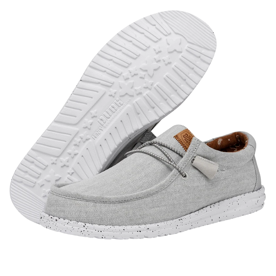 Wally Washed Canvas - Light Grey 3 Wally Washed Canvas - Light Grey - Image 3