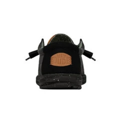 Wally Washed Canvas - Black/Black 10 Wally Washed Canvas - Black/Black -Shoe Trend Shop FW23 M 40296 060 WALLY WASHED CANVAS BLACK BLACK LEFT BACK