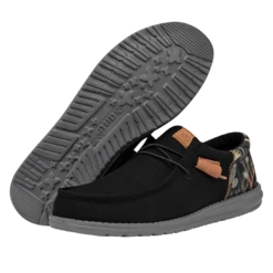 Wally Funk Oasis - Black -Shoe Trend Shop FW23 M 40397 001 WALLY FUNK OASIS BLACK LEFT PAIROUTSOLE