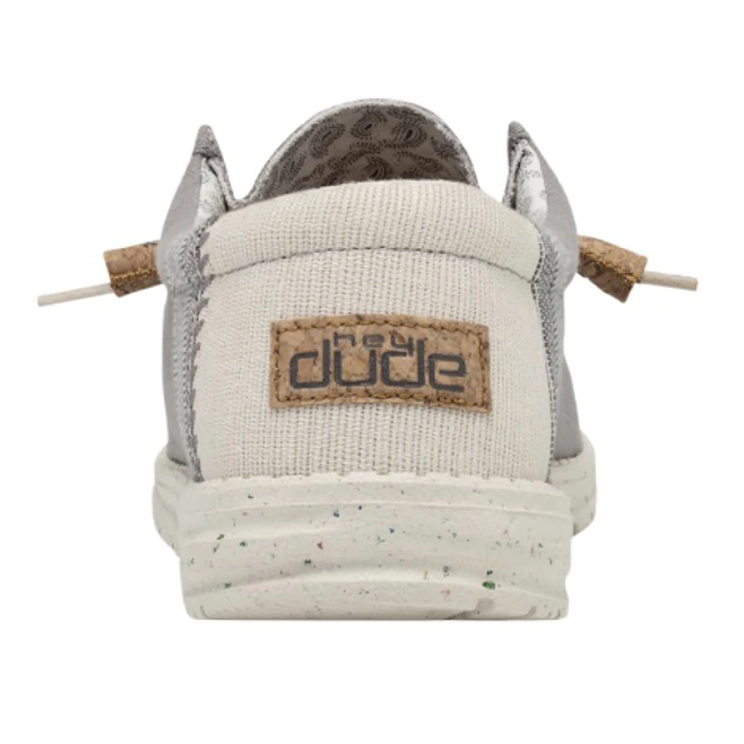 Heydude Hey Dude Men's Wally Linen Natural Grey Casual Shoe 5 Heydude Hey Dude Men's Wally Linen Natural Grey Casual Shoe - Image 5