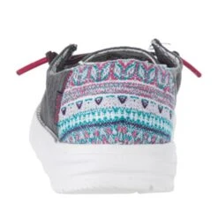 Heydude Hey Dude Youth Wendy Aztec Grey Casual Shoes -Shoe Trend Shop Screenshot2022 05 09142959