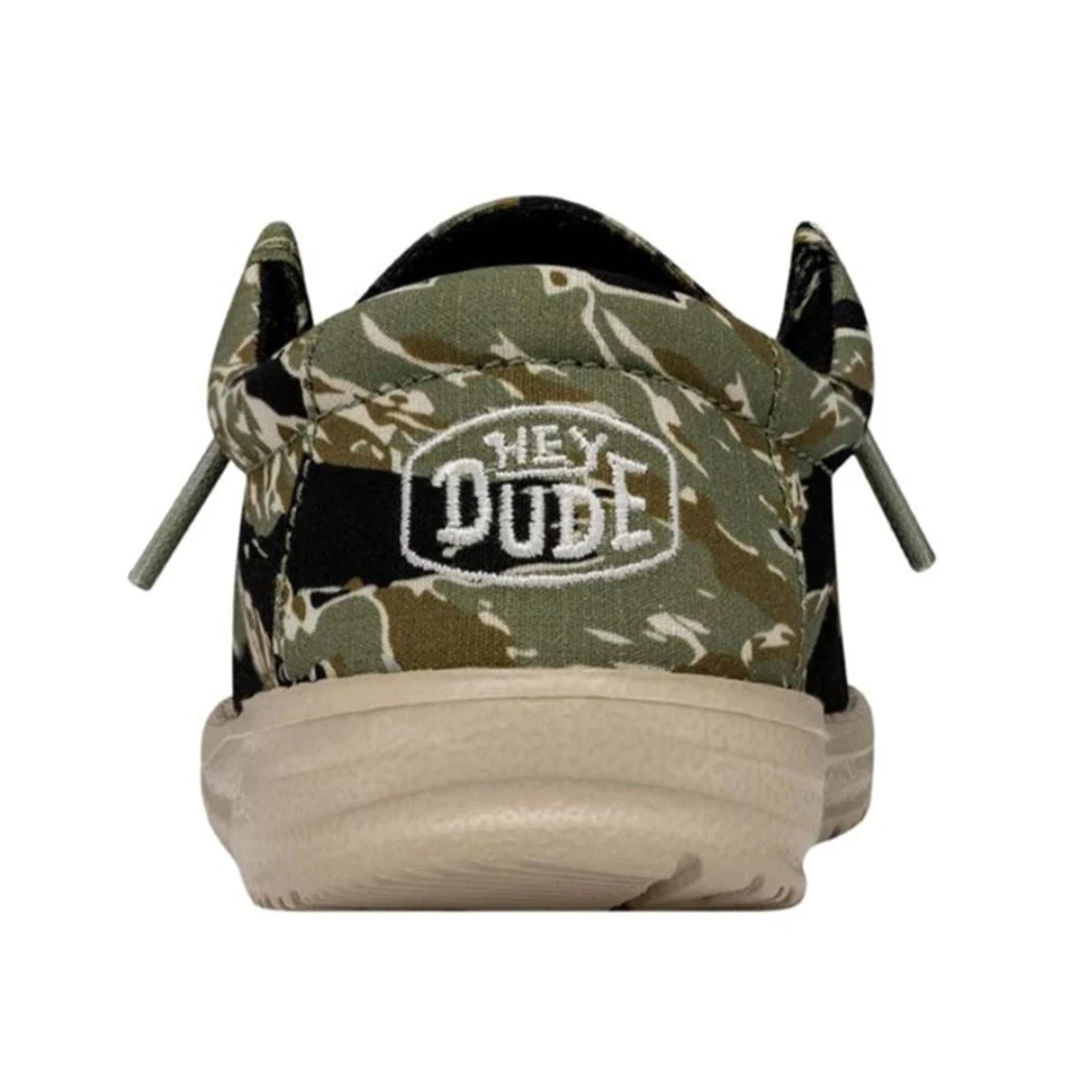 Heydude Hey Dude Wally Youth Ripstop Tiger Stripe Camo 4 Heydude Hey Dude Wally Youth Ripstop Tiger Stripe Camo - Image 4