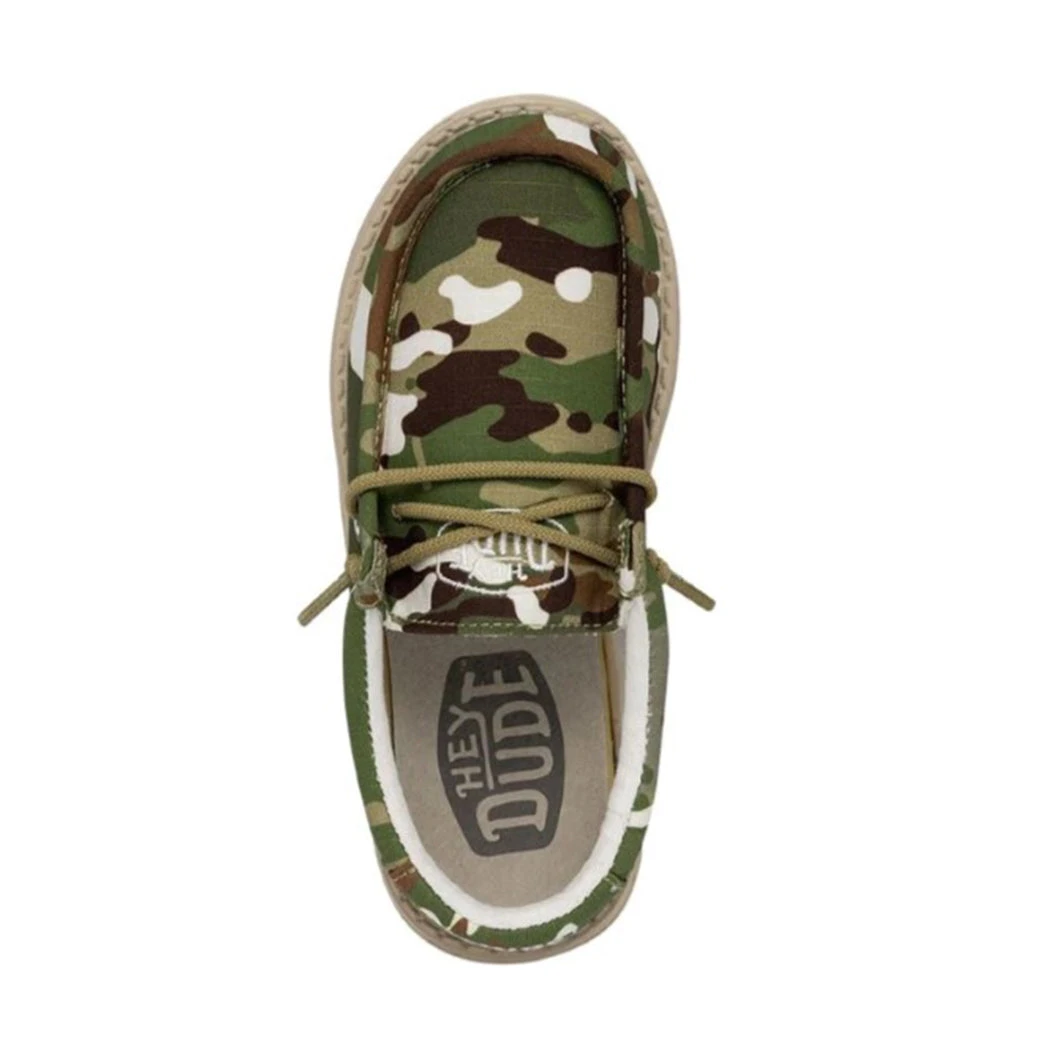 Heydude Hey Dude Wally Youth Ripstop Multi Camo 6 Heydude Hey Dude Wally Youth Ripstop Multi Camo - Image 6