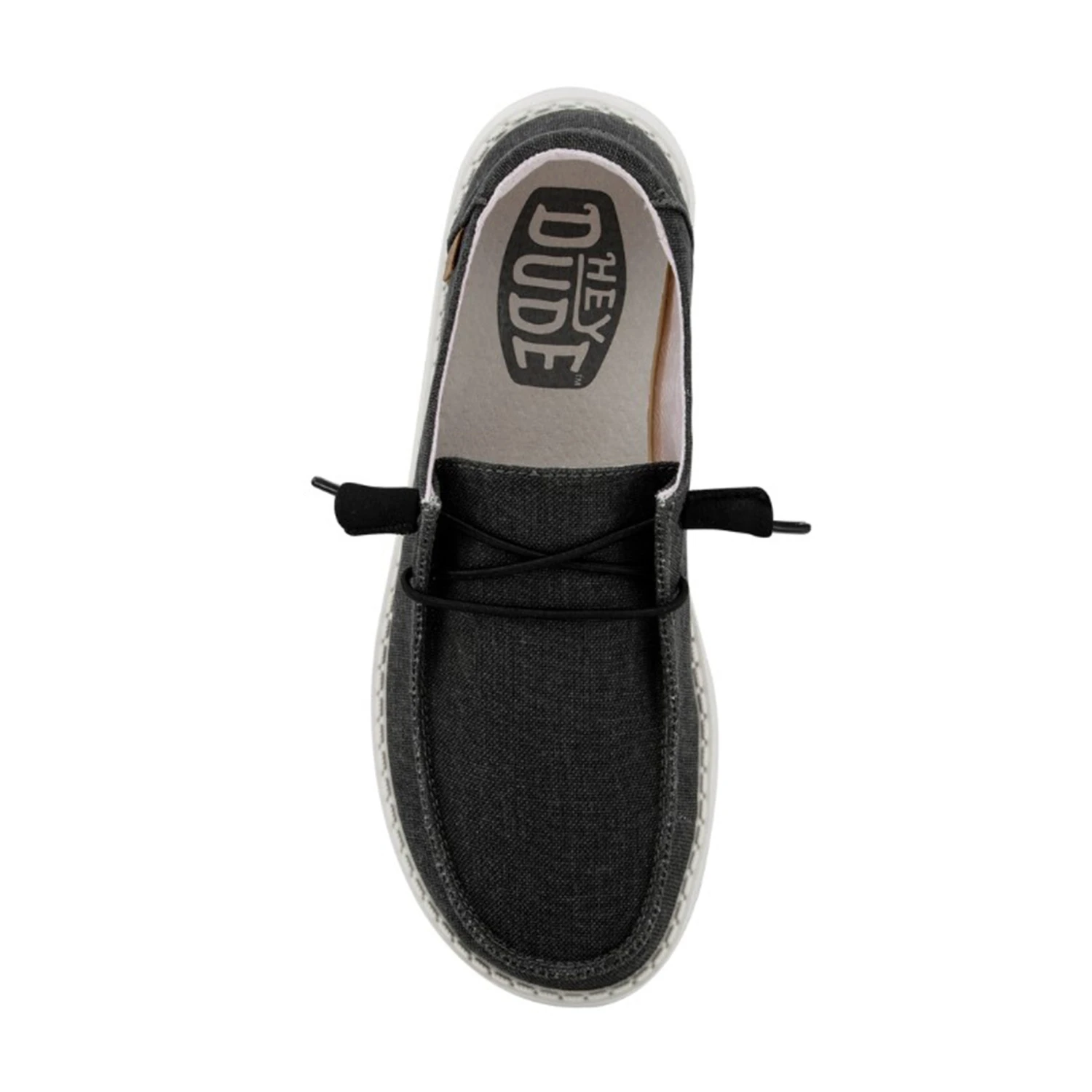 Heydude Hey Dude Wendy Chambray Off Black Shoe 6 Heydude Hey Dude Wendy Chambray Off Black Shoe - Image 6