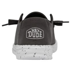 Heydude Hey Dude Women's Wendy Slub Canvas Dark Grey Shoes -Shoe Trend Shop Screenshot2023 05 12161612