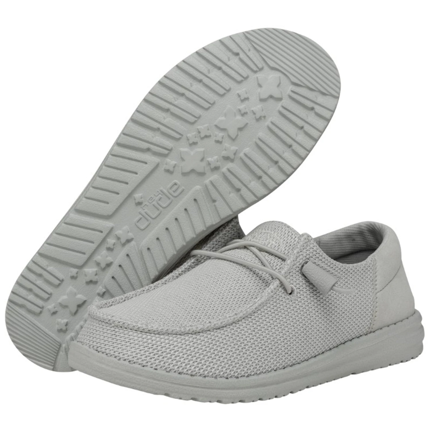 Heydude Hey Dude Women's Wendy Funk Mono Grey Shoes 2 Heydude Hey Dude Women's Wendy Funk Mono Grey Shoes - Image 2