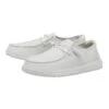 Heydude Hey Dude Women's Wendy Slub Canvas White Shoes