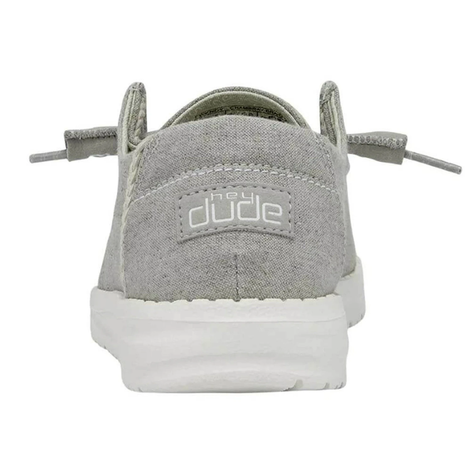 Heydude Hey Dude Youth Wendy Chambray Braid Grey Shoe 4 Heydude Hey Dude Youth Wendy Chambray Braid Grey Shoe - Image 4