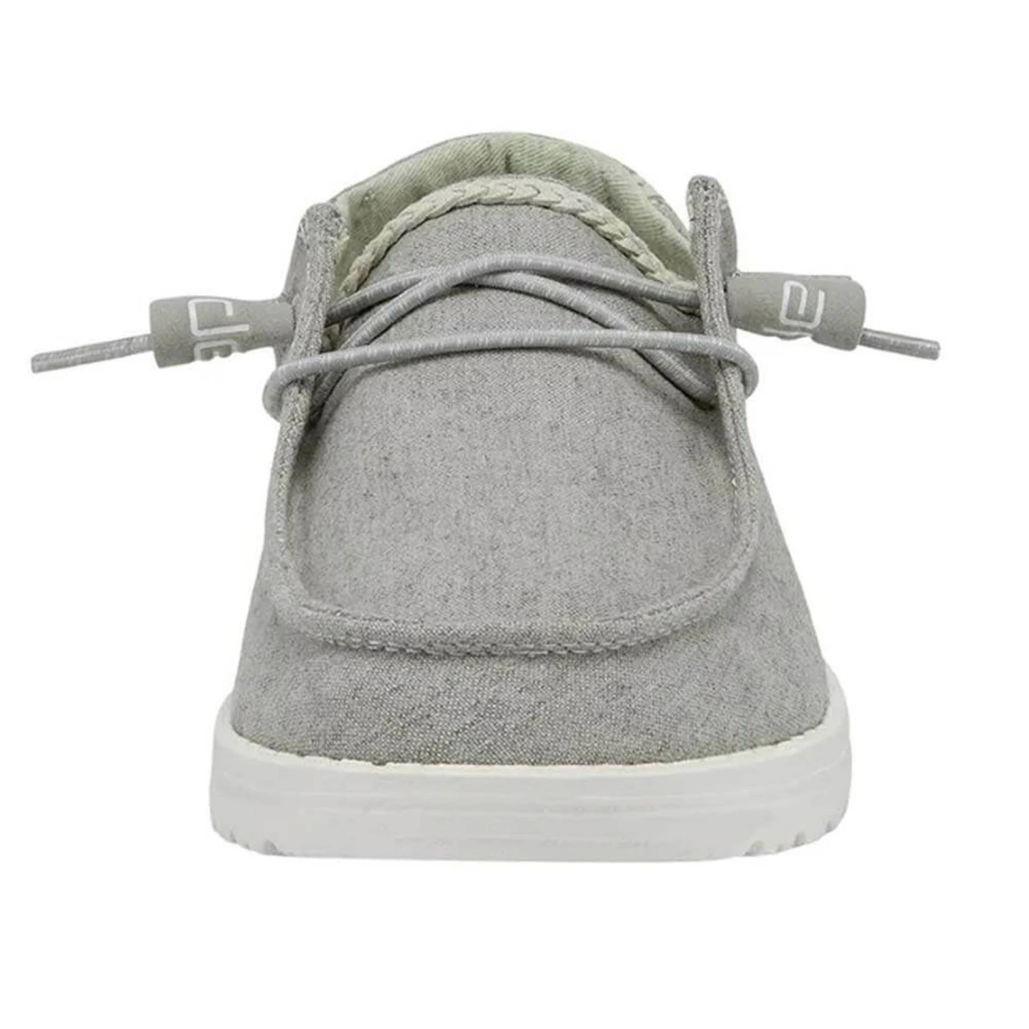 Heydude Hey Dude Youth Wendy Chambray Braid Grey Shoe 3 Heydude Hey Dude Youth Wendy Chambray Braid Grey Shoe - Image 3